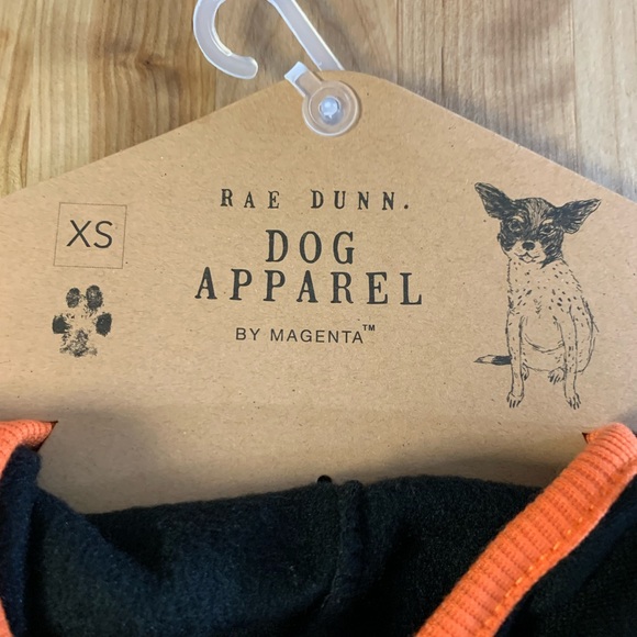 Rae Dunn Pet “LICK OR TREAT” Dog Hoodie Shirt NWT - Picture 6 of 10